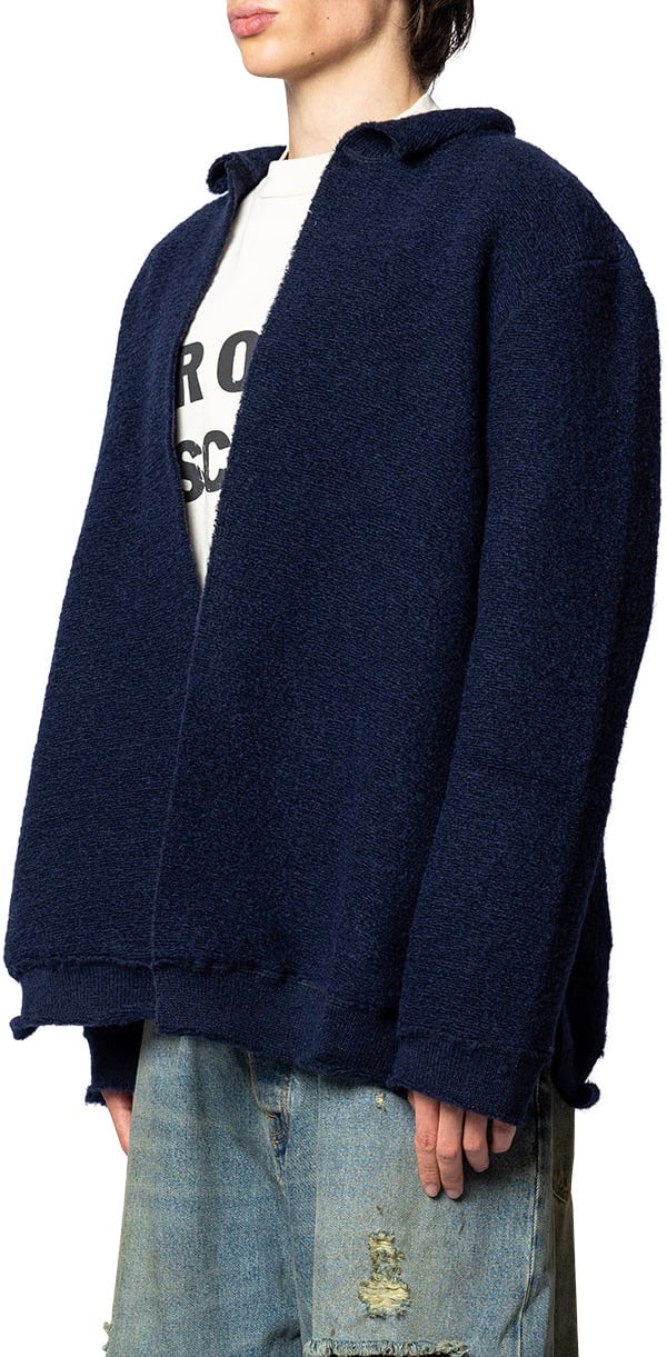 424 CARDIGAN BLUE Blauw