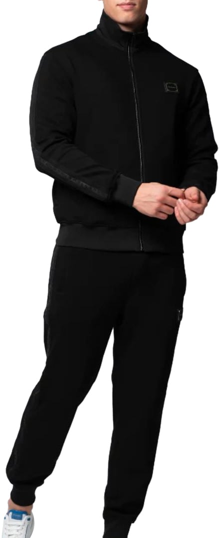 My Brand My Brand Essential Pique Trackpants Black Zwart