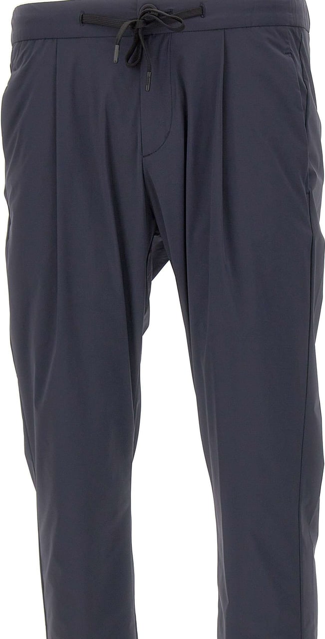 Herno Herno Trousers Blue Blauw