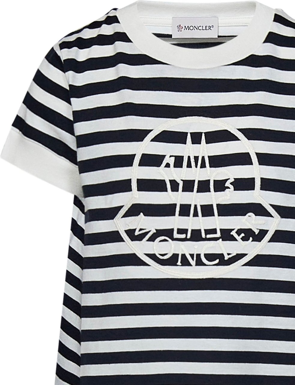 Moncler MONCLER KIDS T-shirts and Polos Blue Blauw