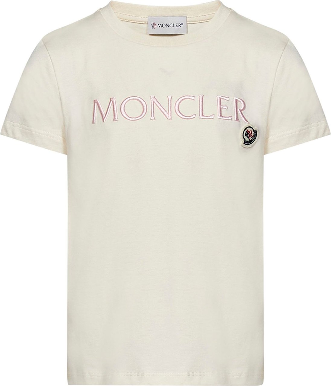 Moncler MONCLER KIDS T-shirts and Polos White Wit