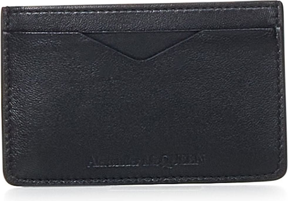 Alexander McQueen Wallets Black Black Zwart