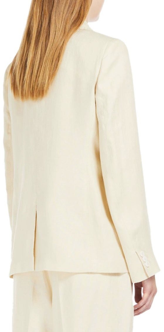 Max Mara Max Mara Weekend Nalut Sand Single-breasted Blazer Beige Beige