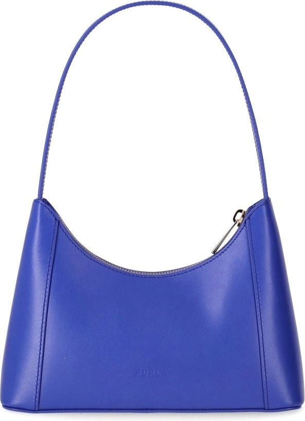 Furla Diamante Mini Cobalt Blue Shoulder Bag Blue Blauw