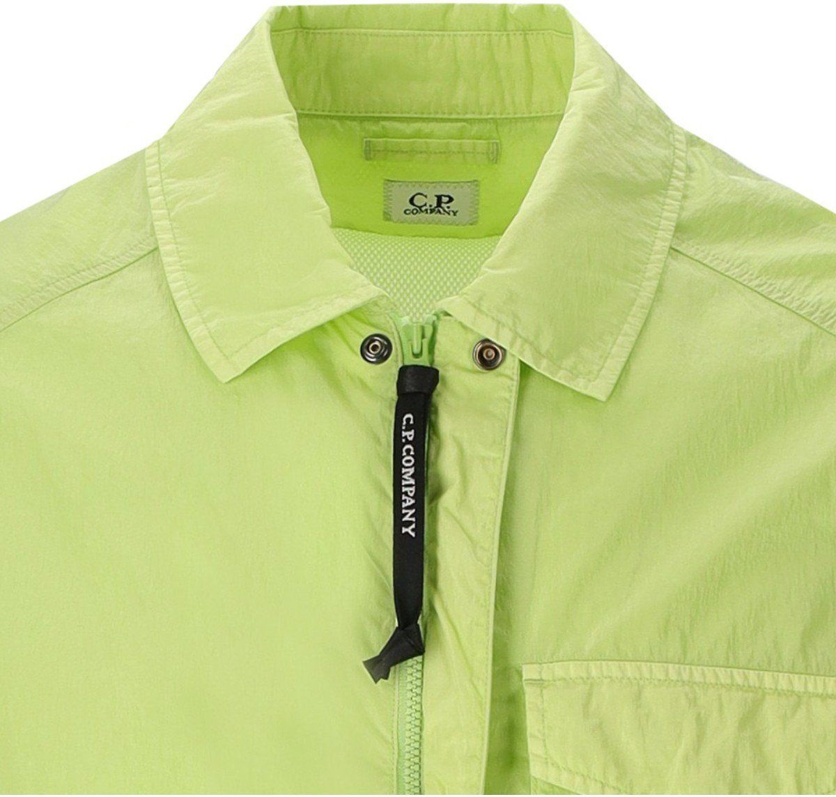 CP Company C.p. Company Chrome-r Pocket White Pear Overshirt Green Groen