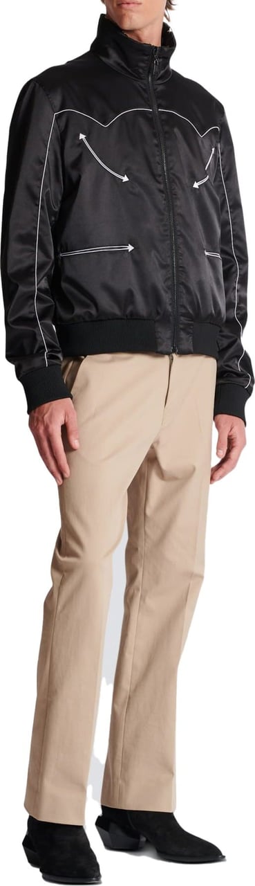 Balmain Reversible jacket Zwart