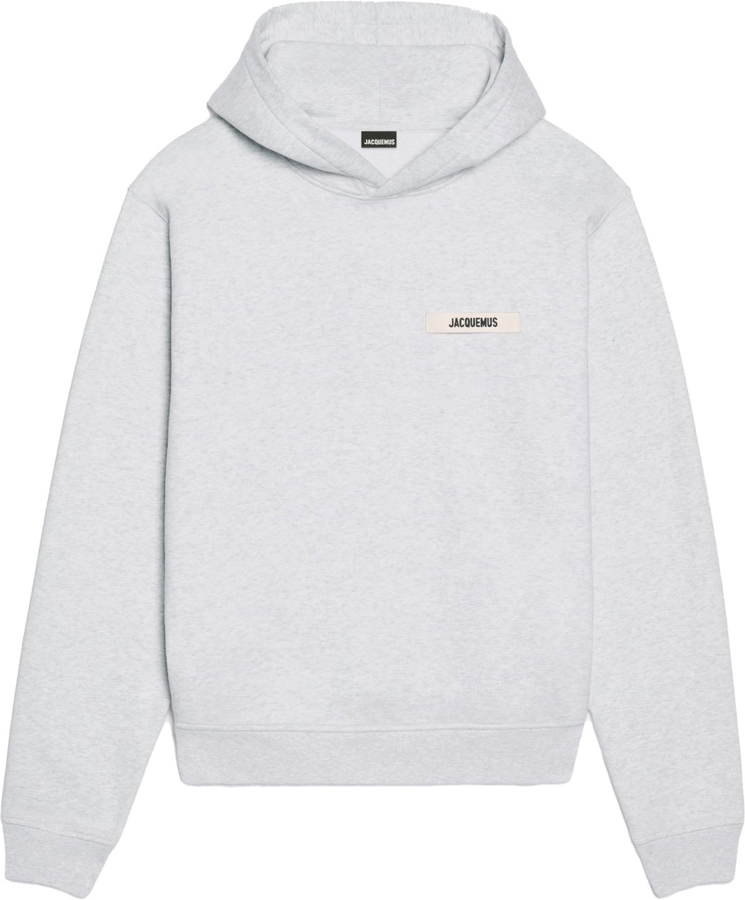 Jacquemus Le hoodie gros grain grey Grijs