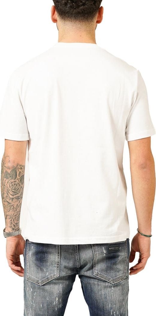 My Brand Logo White T-shirt Beige