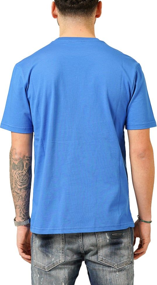 My Brand Lines Kobalt T-shirt Blauw