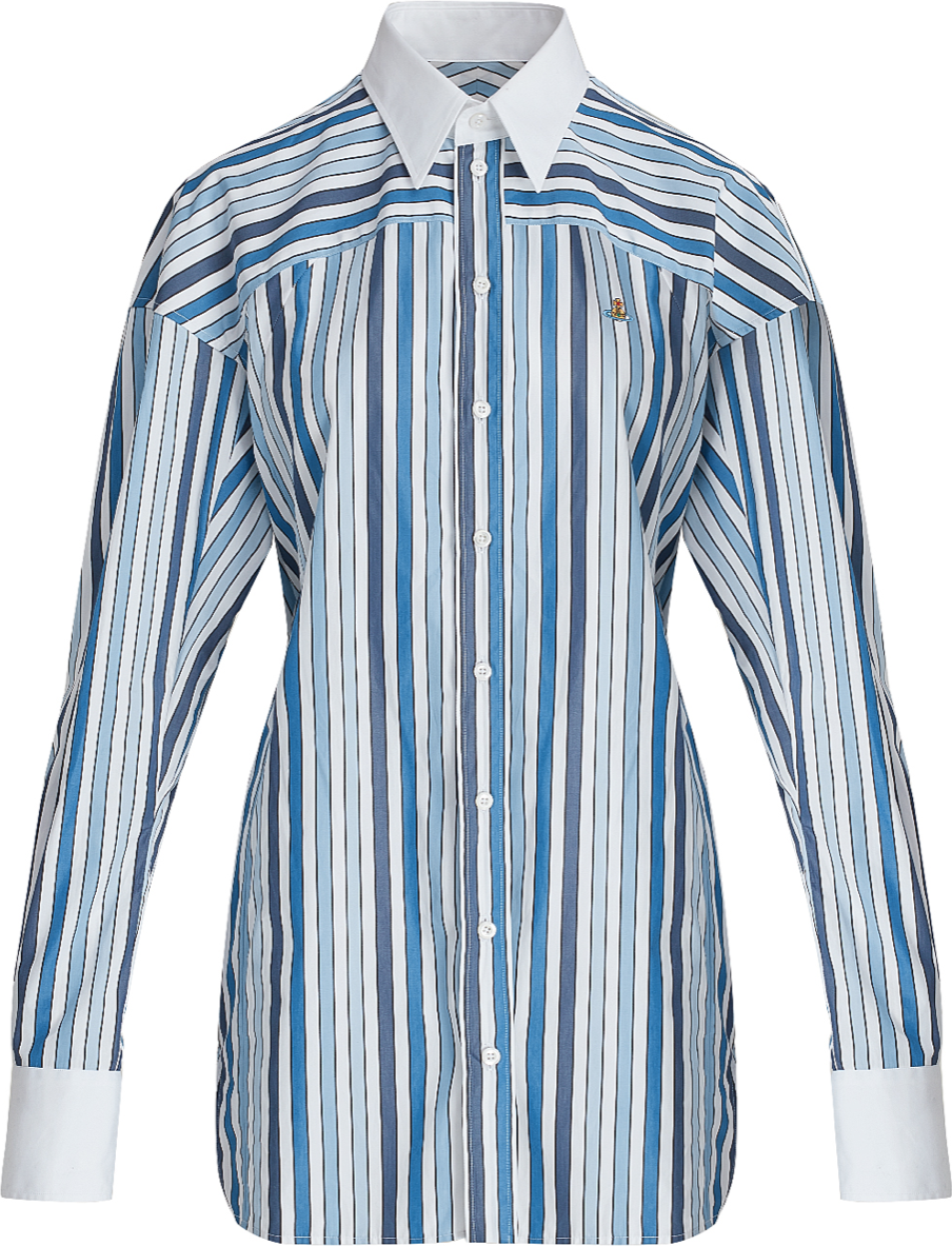 Vivienne Westwood Striped Football Shirt - Multicolor Divers