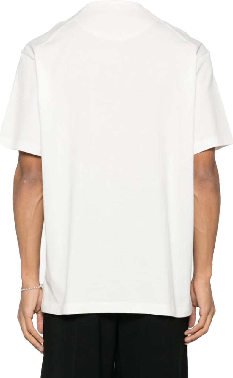 Y-3 Gfx Ss Tee Offwhite Wit