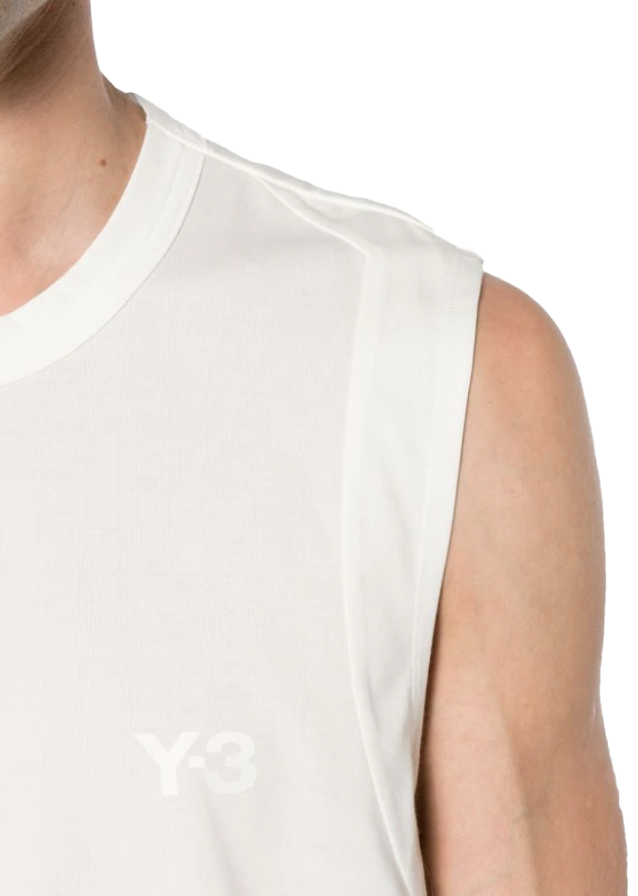 Y-3 Tank Top Offwhite Wit