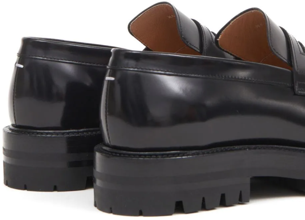 Maison Margiela Tabi County Loafer Black Zwart