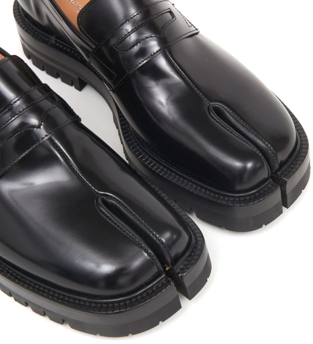 Maison Margiela Tabi County Loafer Black Zwart