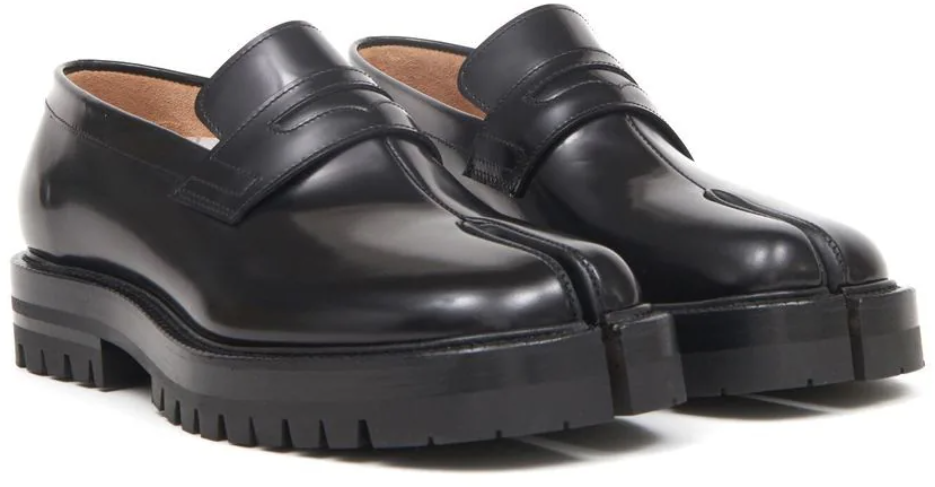 Maison Margiela Tabi County Loafer Black Zwart