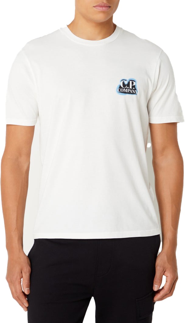 CP Company witte t-shirt Wit