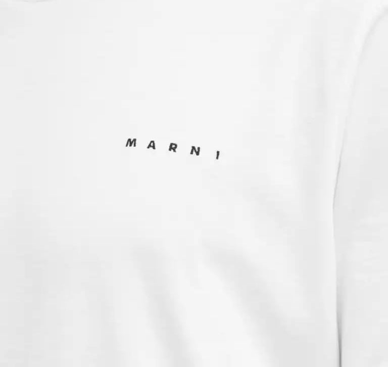 Marni white t-shirt Wit