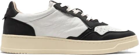 Autry sneakers wit zwart Zwart