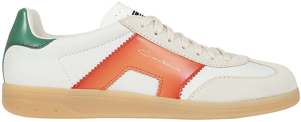 Santoni Olympic Sneakers White Wit