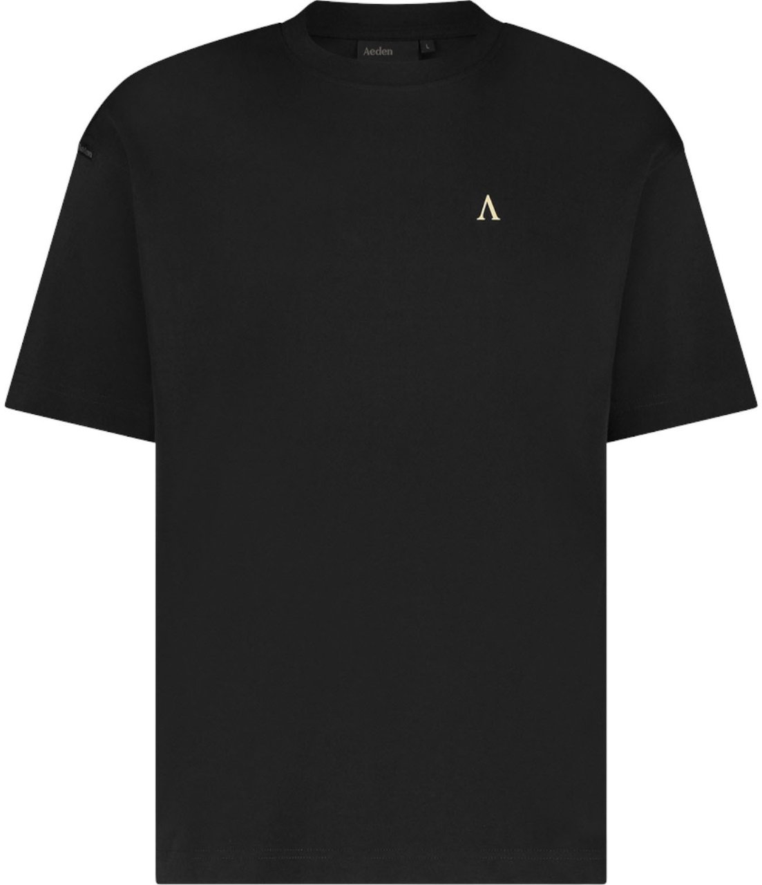 Aeden Heren T-shirt Zwart Zwart