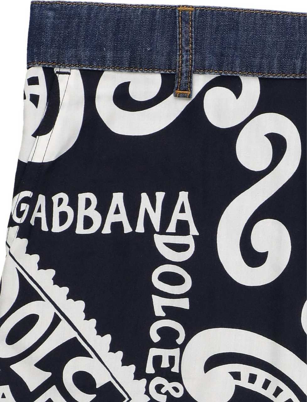 Dolce & Gabbana Shorts Blue Blauw