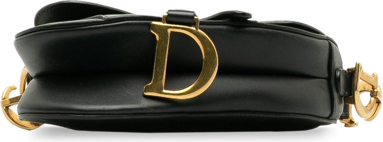 Dior Mini Saddle Zwart