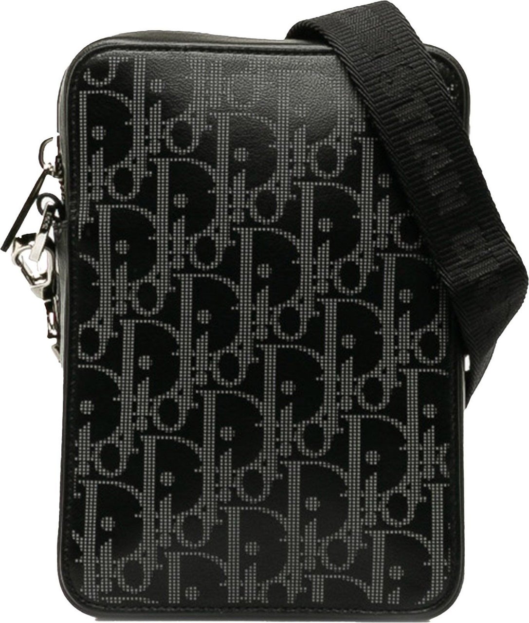Dior Oblique World Tour Messenger Bag Zwart