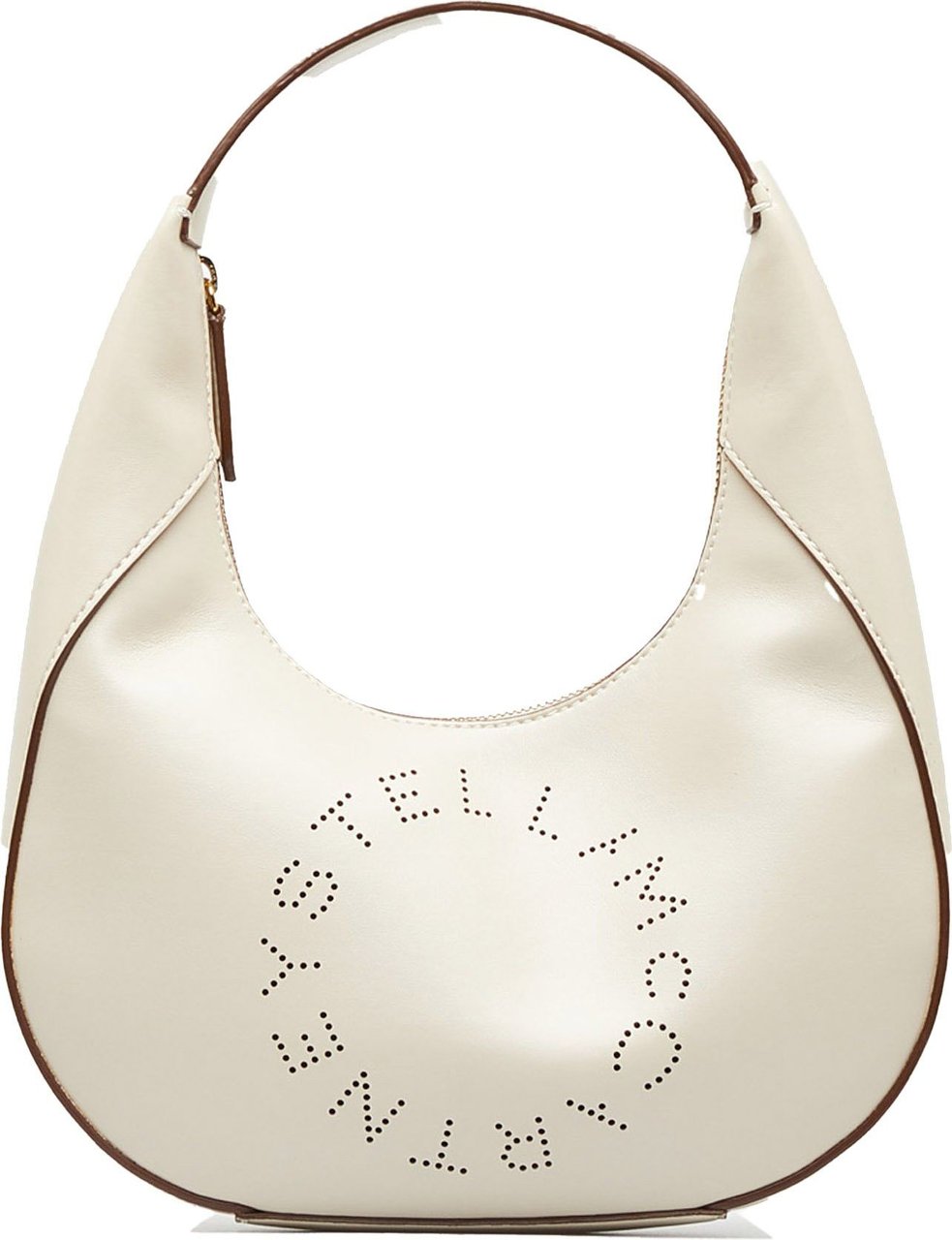 Stella McCartney Linea Logo Vegetarian Shoulder Bag Bruin