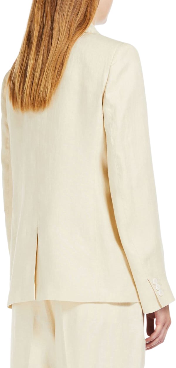 Max Mara Max Mara Weekend Nalut Sand Single-breasted Blazer Beige Beige