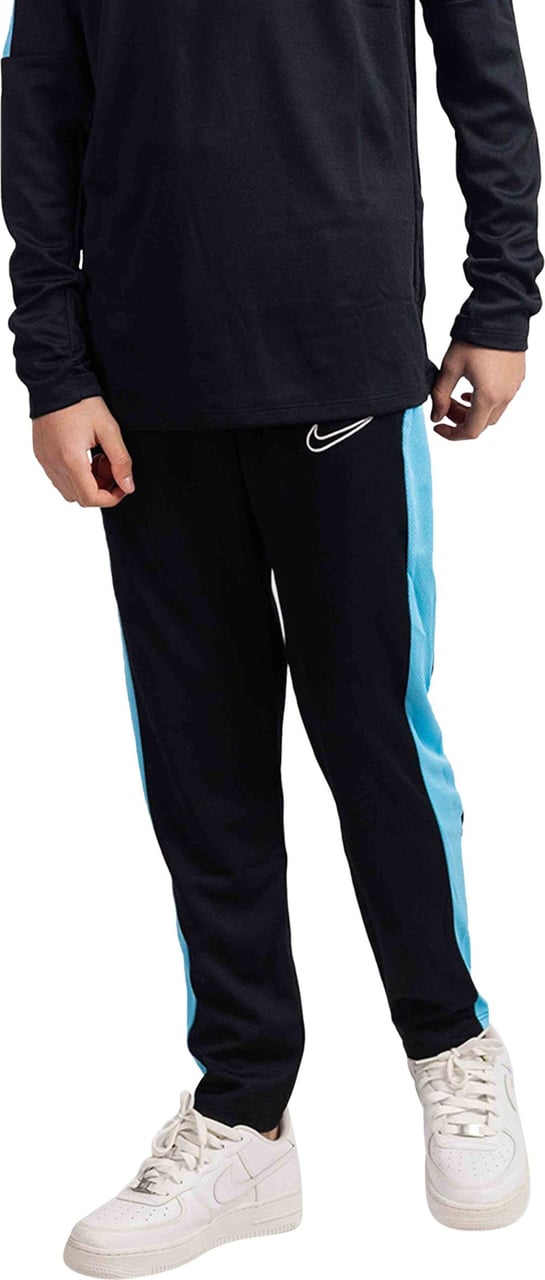 Nike Dri-Fit Academy Trainingspak Junior Black/Blue Zwart