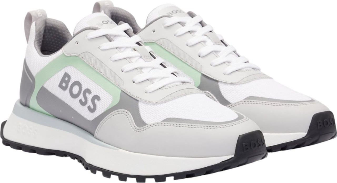 Hugo Boss Boss Heren Sneakers Wit 50517300/123 JONAH Wit
