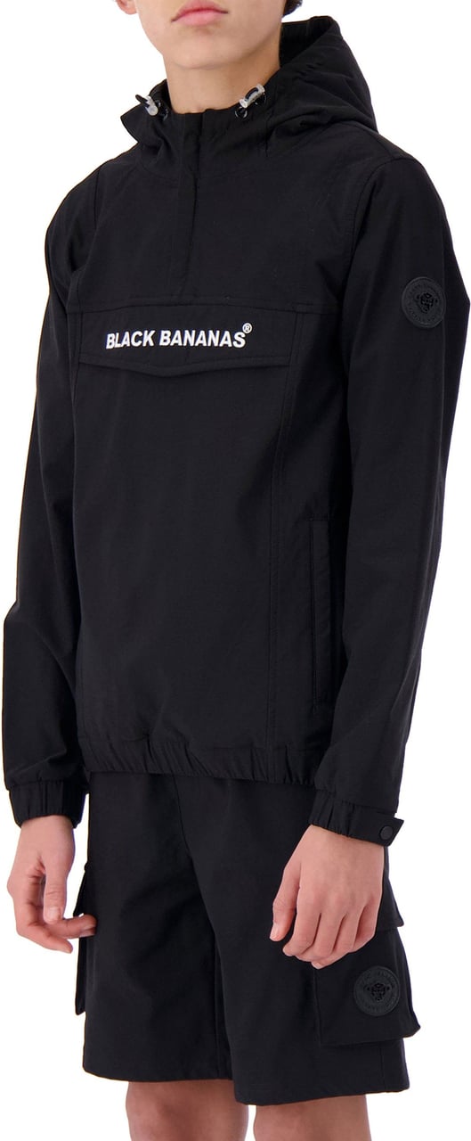 Black Bananas Jr. Anorak Jacket Zwart