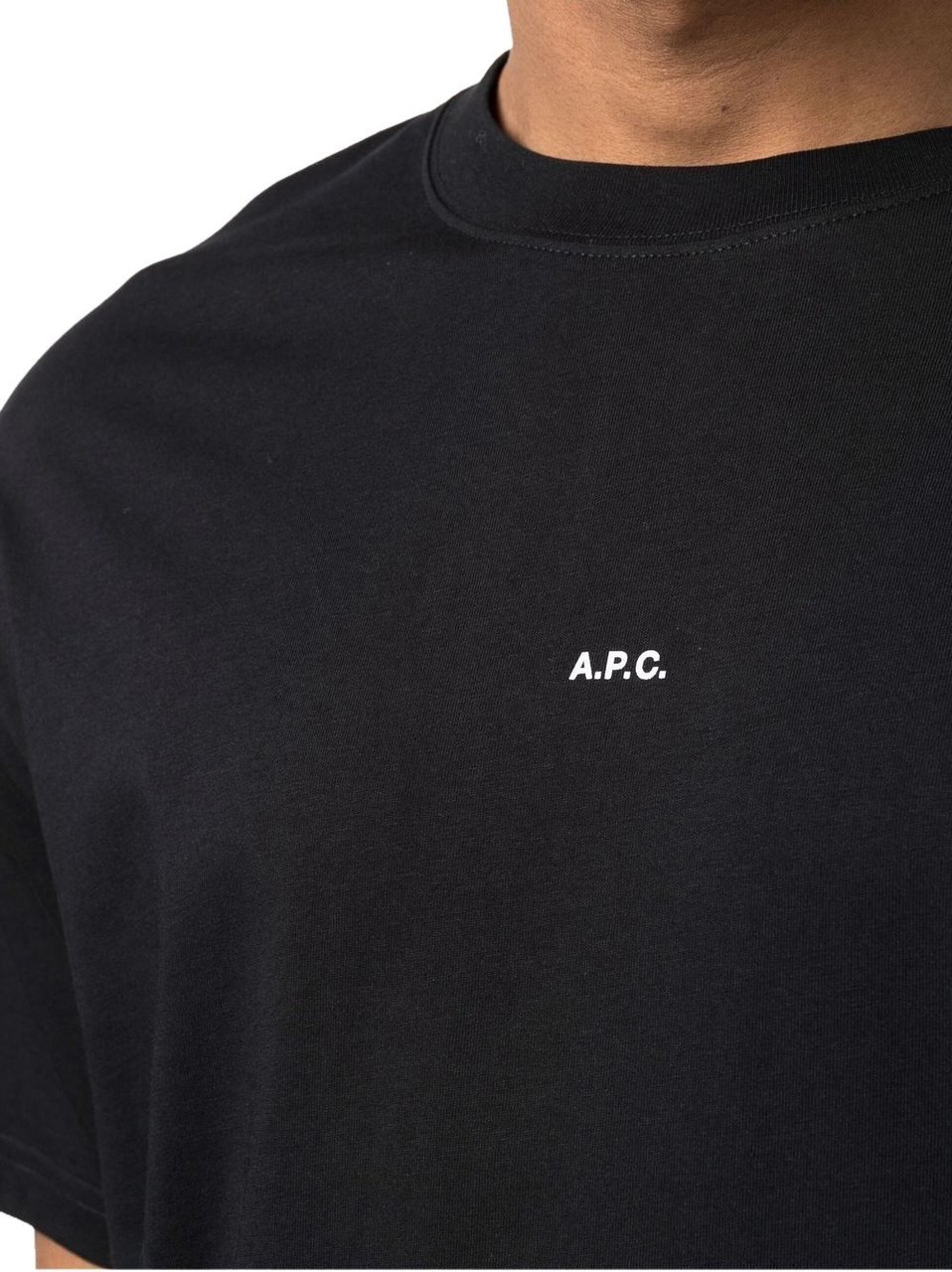 A.P.C. t-shirt kyle black Zwart