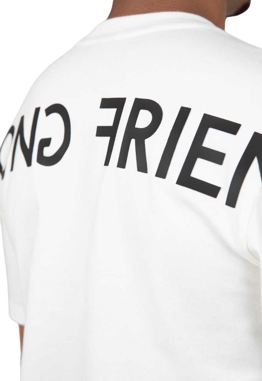 Wrong Friends NAAS T-SHIRT - COCONUT WHITE Wit
