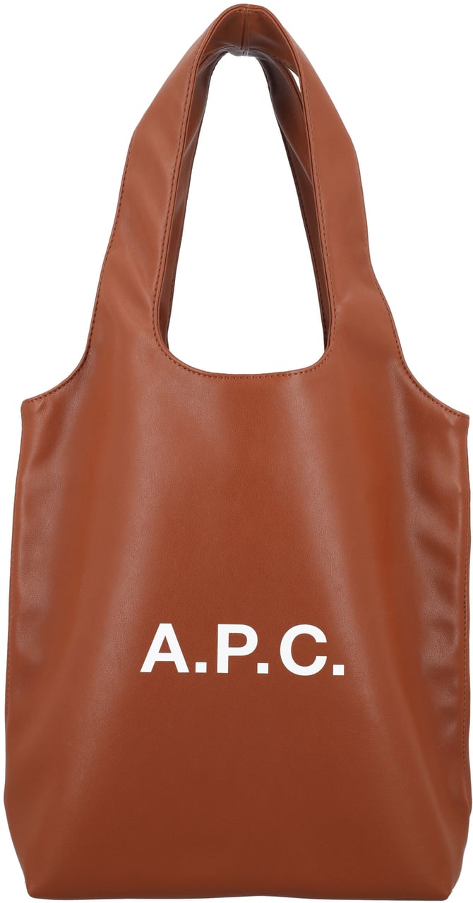 A.P.C. Tote Ninon Small Hazelnut Bruin