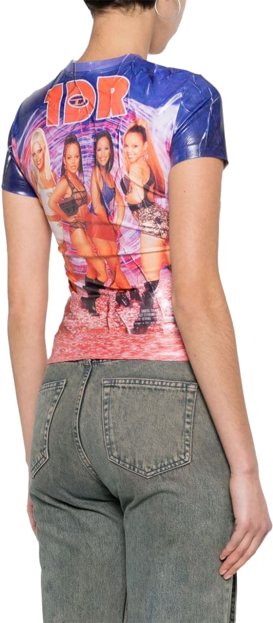 Diesel Printed T-Shirt Divers