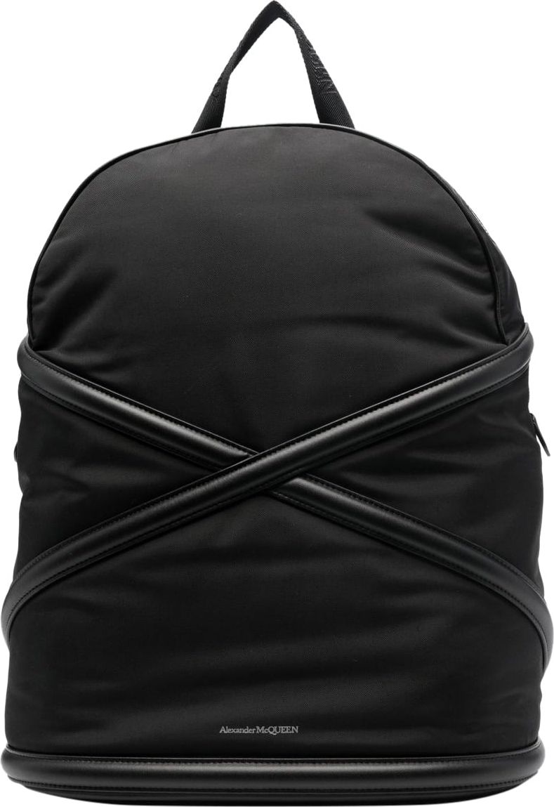 Alexander McQueen The Harness Backpack Zwart