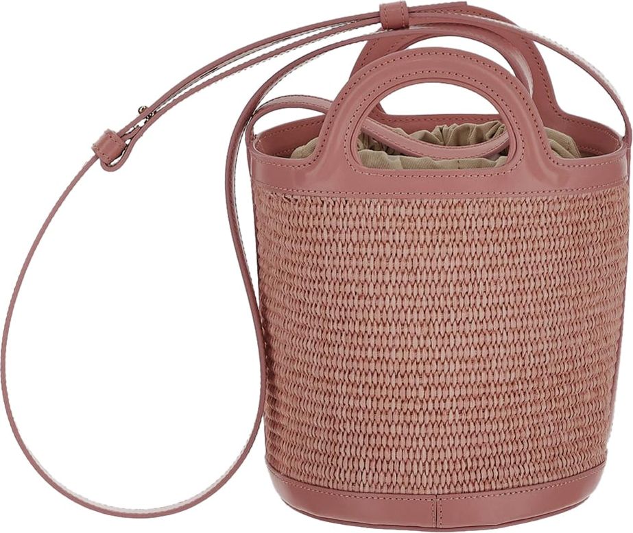 Marni Tropicalia Small Bucket Bag Roze