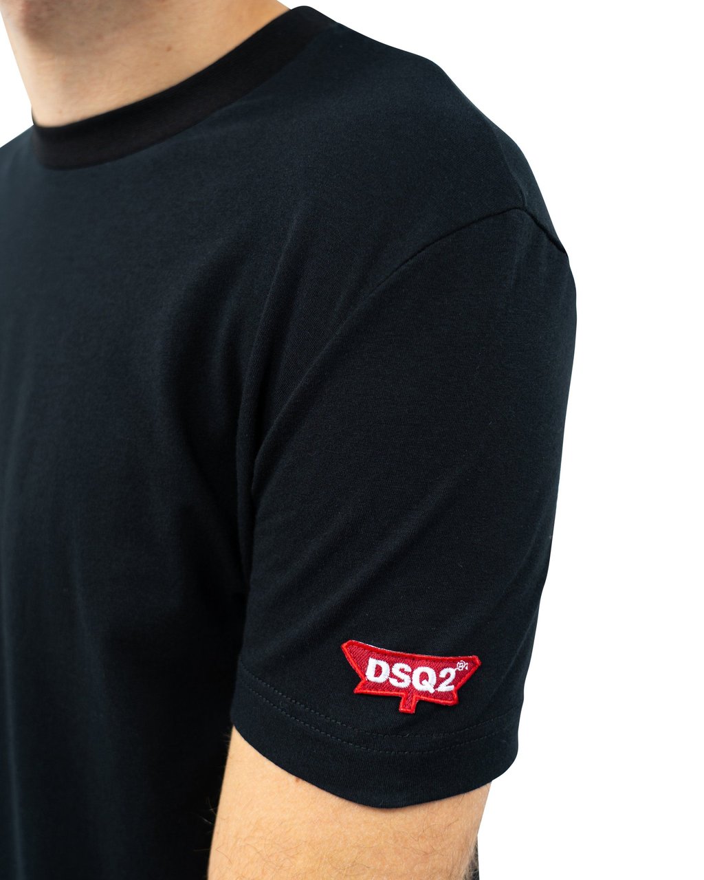 Dsquared2 Round Neck T-Shirt Zwart