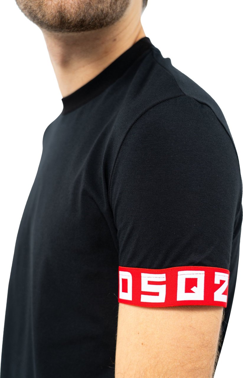 Dsquared2 Round Neck T-Shirt Zwart