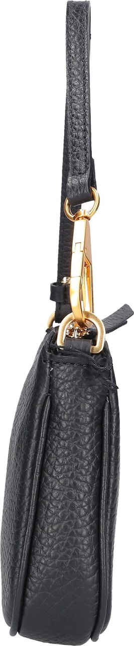 Gianni Chiarini Mini Bag Brooke Calf Leather Dijon Zwart