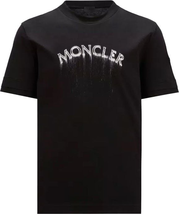 Moncler ss Tshirt black Zwart