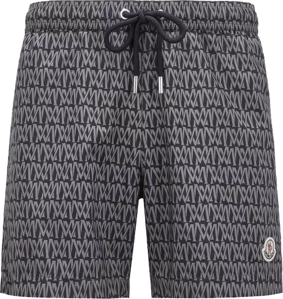 Moncler Boxer Mare logo Grijs