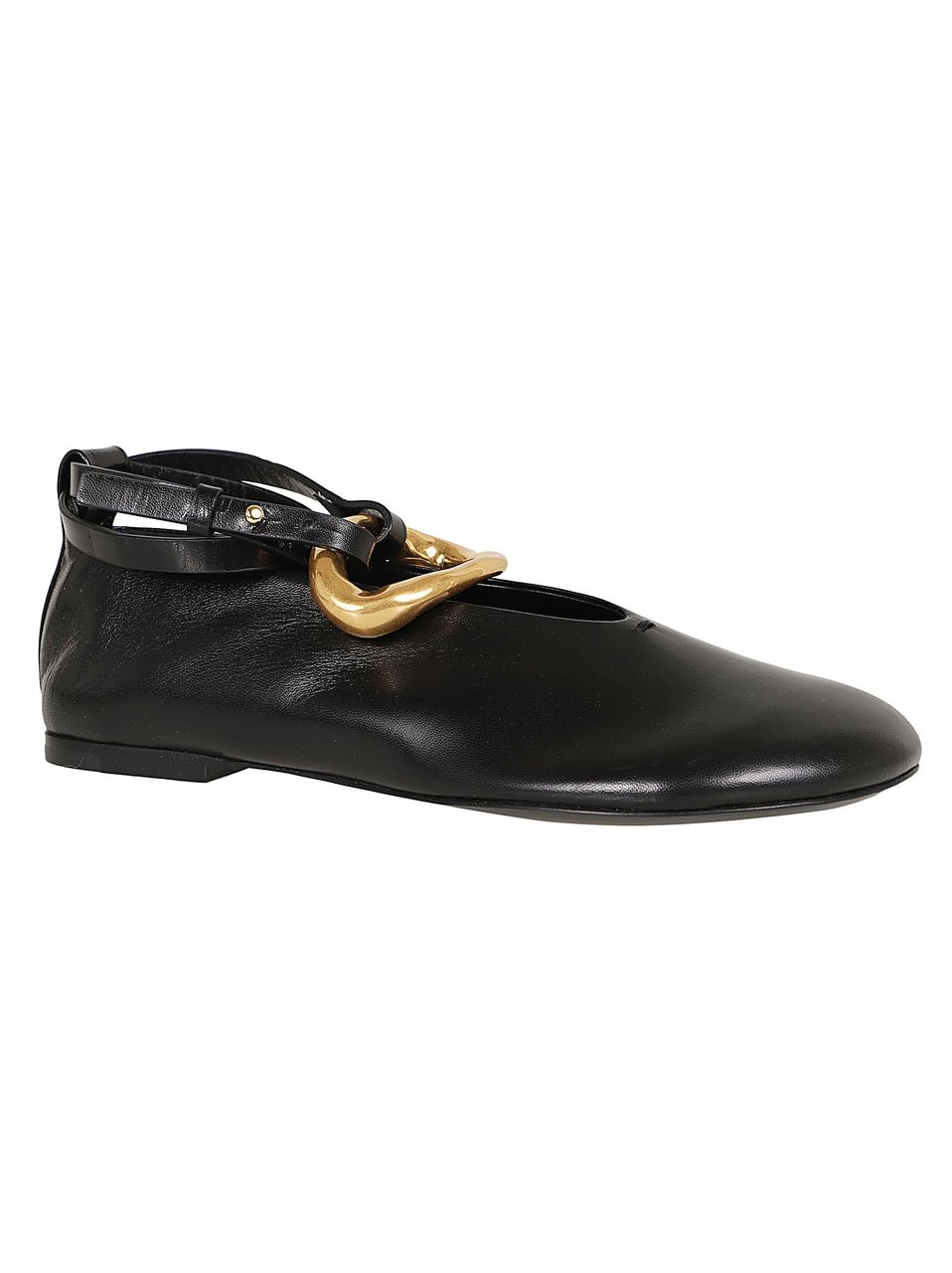 Jil Sander ballerina Zwart