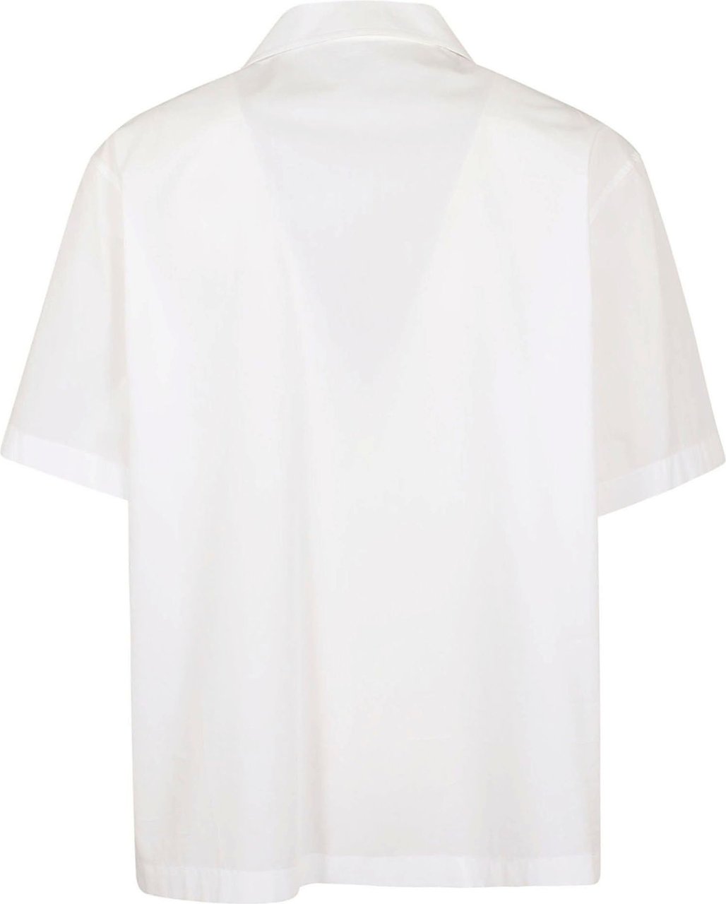 Valentino short sleeve v detail shirt Wit