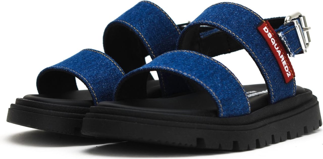 Dsquared2 Denim junior sandaal blue Blauw