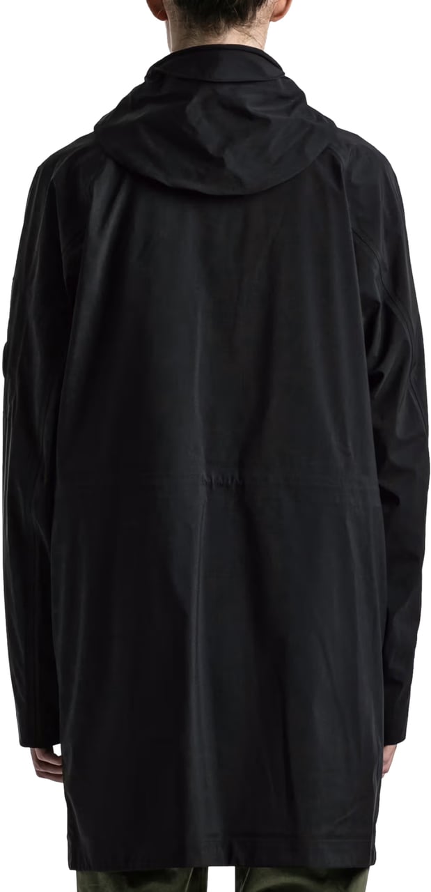 CP Company Gore-tex Infinium Parka Coat Zwart