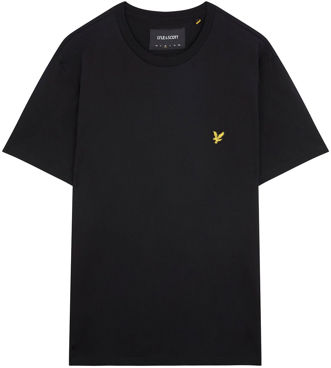 Lyle & Scott Plain Tee Jet Black Zwart