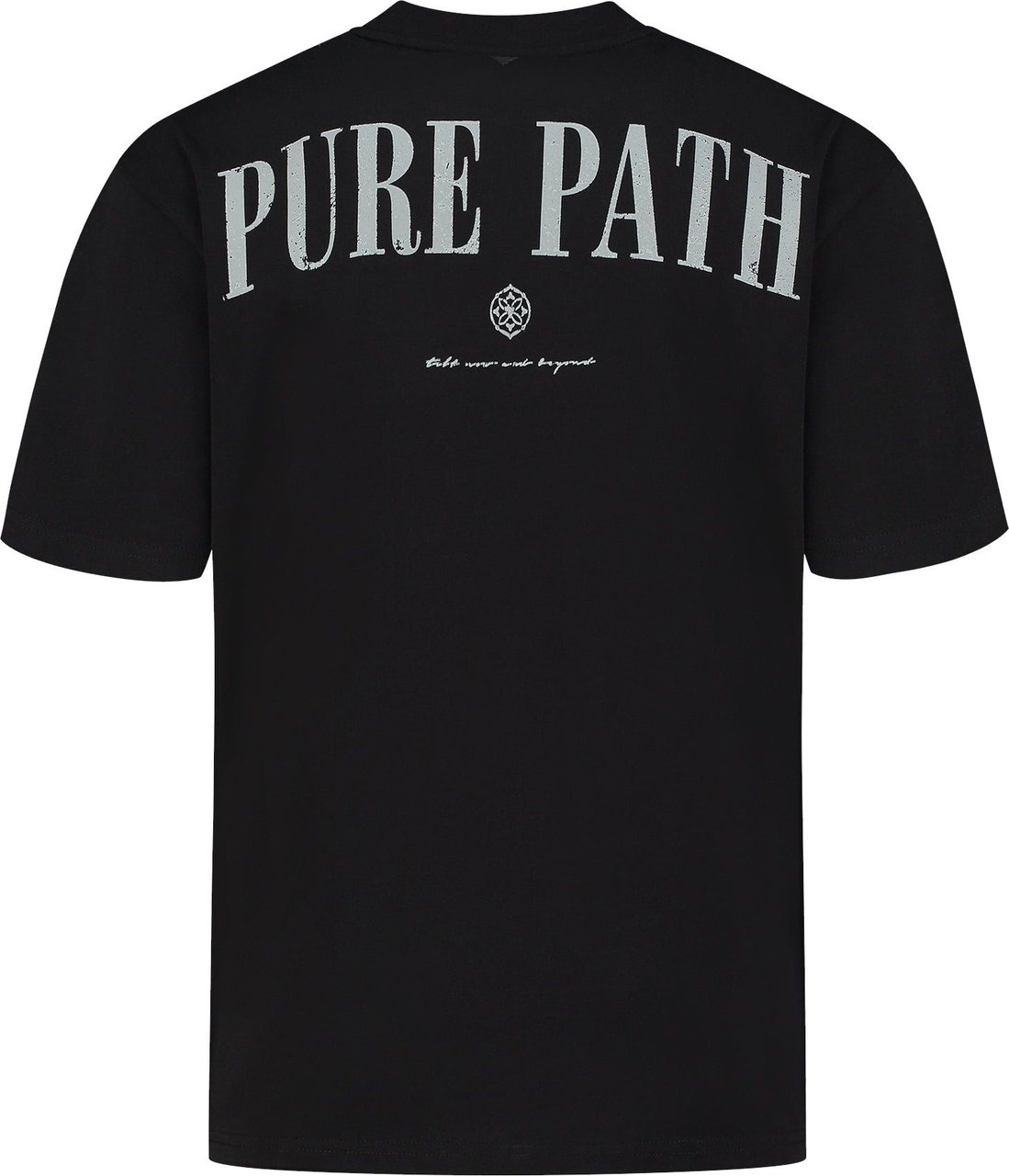 Pure Path Vintage logo tee Zwart