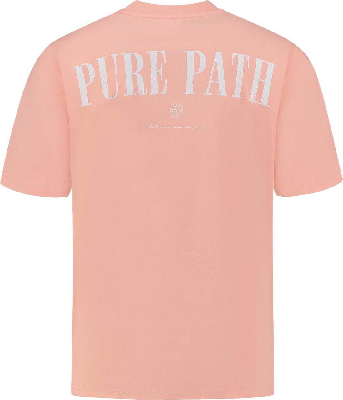 Pure Path Vintage logo tee Oranje